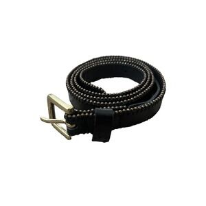 NWOT - Garnet Hill Leather Belt Made in Italy - XS